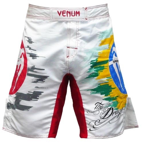 Venum Fight Short Lyoto Machida The Dragon schwarz weiß